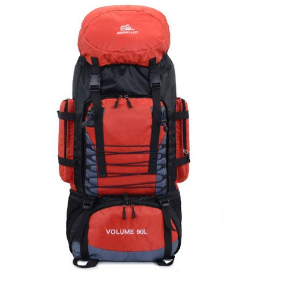 Рюкзак для туризма и походов S1907 90 л красный 
Рюкзак для туризма и походов S1907 90 л красный