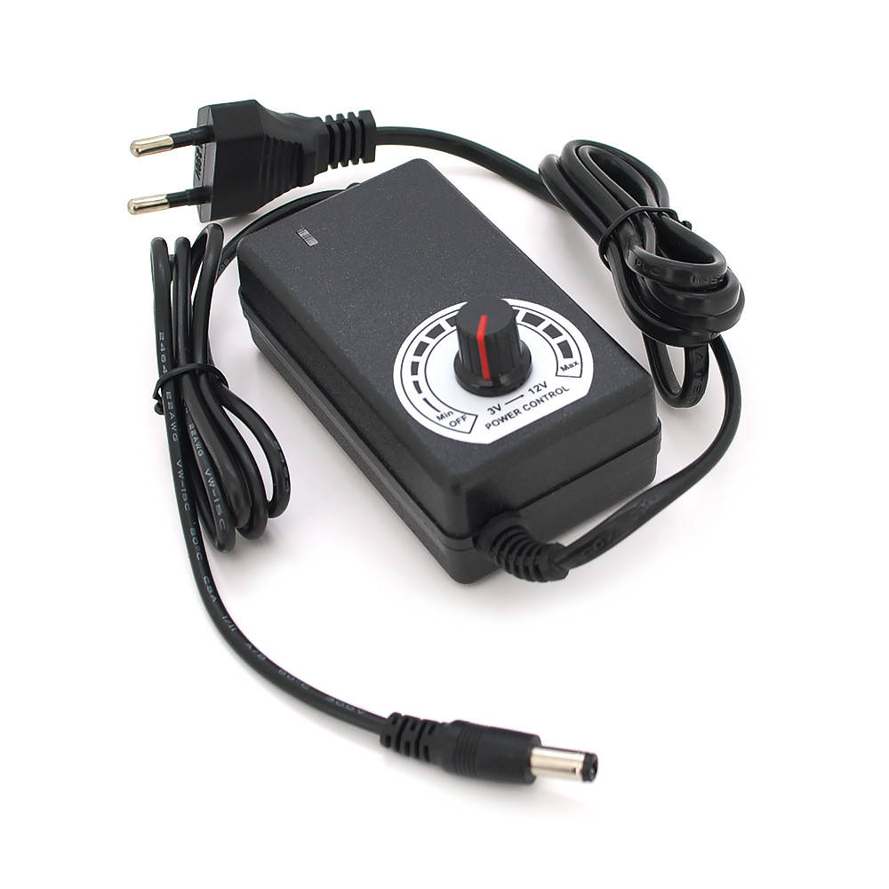 Адаптер живлення NZX-31250 з регулюванням 3-12V 3A, штекер 5,5 * 2,5, LED - індикація
Адаптер живлення NZX-31250 з регулюванням 3-12V 3A, штекер 5,5 * 2,5, LED - індикація
