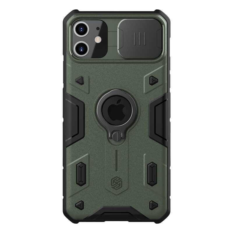TPU+PC чехол Nillkin CamShield Armor (шторка на камеру) для Apple iPhone 11 (6.1") Зеленый, Зелёный
TPU+PC чехол Nillkin CamShield Armor (шторка на камеру) для Apple iPhone 11 (6.1") Зеленый, Зелёный
