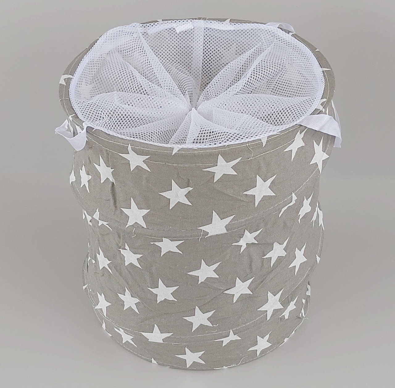 Корзина тканевая серого цвета для хранения одежды, игрушек, белья и т.д., Серый
Корзина тканевая серого цвета для хранения одежды, игрушек, белья и т.д., Серый