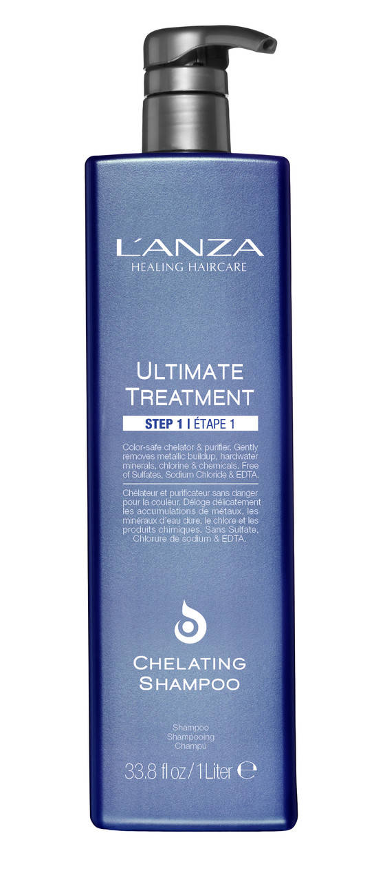 ULTIMATE TREATMENT CHELATING SHAMPOO ШАГ 1: Хелатирующий шампунь рН: 5.9 1000 мл - L'ANZA
ULTIMATE TREATMENT CHELATING SHAMPOO ШАГ 1: Хелатирующий шампунь рН: 5.9 1000 мл - L'ANZA