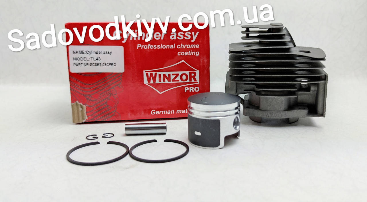 Поршневая группа на мотокосу 1E40F WINZOR CHROME PRO GRAFITE SERIA D.40mm (Найлучшое качество)
Поршневая группа на мотокосу 1E40F WINZOR CHROME PRO GRAFITE SERIA D.40mm (Найлучшое качество)