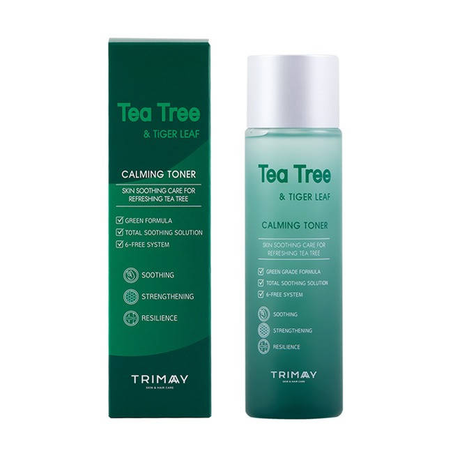 Успокаивающий тонер с чайным деревом и центеллой Trimay Tea Tree & Tiger Leaf Calming Toner
Успокаивающий тонер с чайным деревом и центеллой Trimay Tea Tree & Tiger Leaf Calming Toner