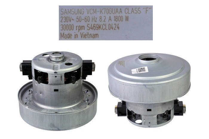Двигатель мотор Samsung VCM-K70GUAA, DJ31-00067P ОРИГИНАЛ 1800W d=135 h=119 для пылесоса SC65.., SC41.., SC47
Двигатель мотор Samsung VCM-K70GUAA, DJ31-00067P ОРИГИНАЛ 1800W d=135 h=119 для пылесоса SC65.., SC41.., SC47