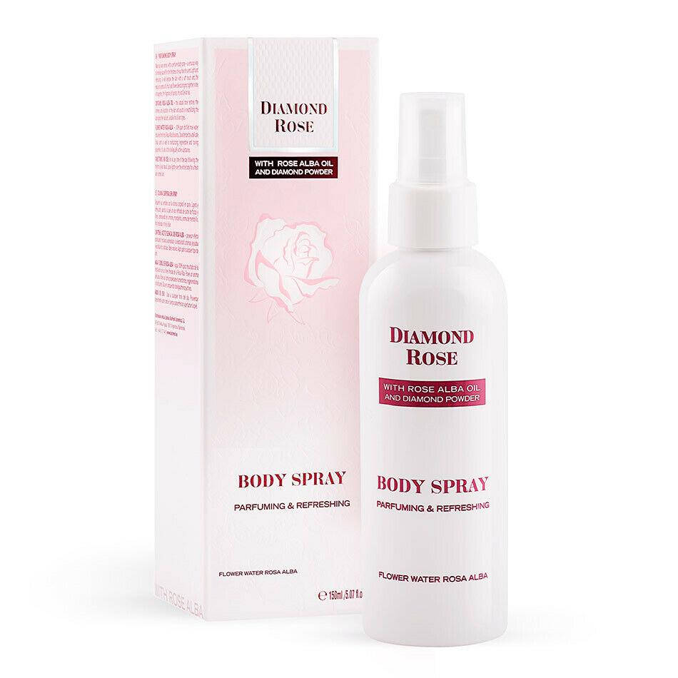 Парфюмированный спрей для тела Diamond Rose от BioFresh 150 мл
Парфюмированный спрей для тела Diamond Rose от BioFresh 150 мл