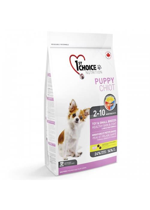 Супер-премиум корм для щенков малых пород (ягнёнок/рыба) 1st Choice Puppy Toy&Small Lamb&Fish (2.72 кг.)
Супер-премиум корм для щенков малых пород (ягнёнок/рыба) 1st Choice Puppy Toy&Small Lamb&Fish (2.72 кг.)