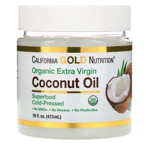 Органическое кокосовое масло Extra Virgin 473 мл California Gold Nutrition (США) холодного отжима
Органическое кокосовое масло Extra Virgin 473 мл California Gold Nutrition (США) холодного отжима