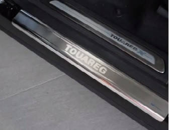 Накладки на пороги volkswagen touareg (2010-,,,) (фольксваген таурег), 4 шт. логотип гравировкой, нерж.
Накладки на пороги volkswagen touareg (2010-,,,) (фольксваген таурег), 4 шт. логотип гравировкой, нерж.