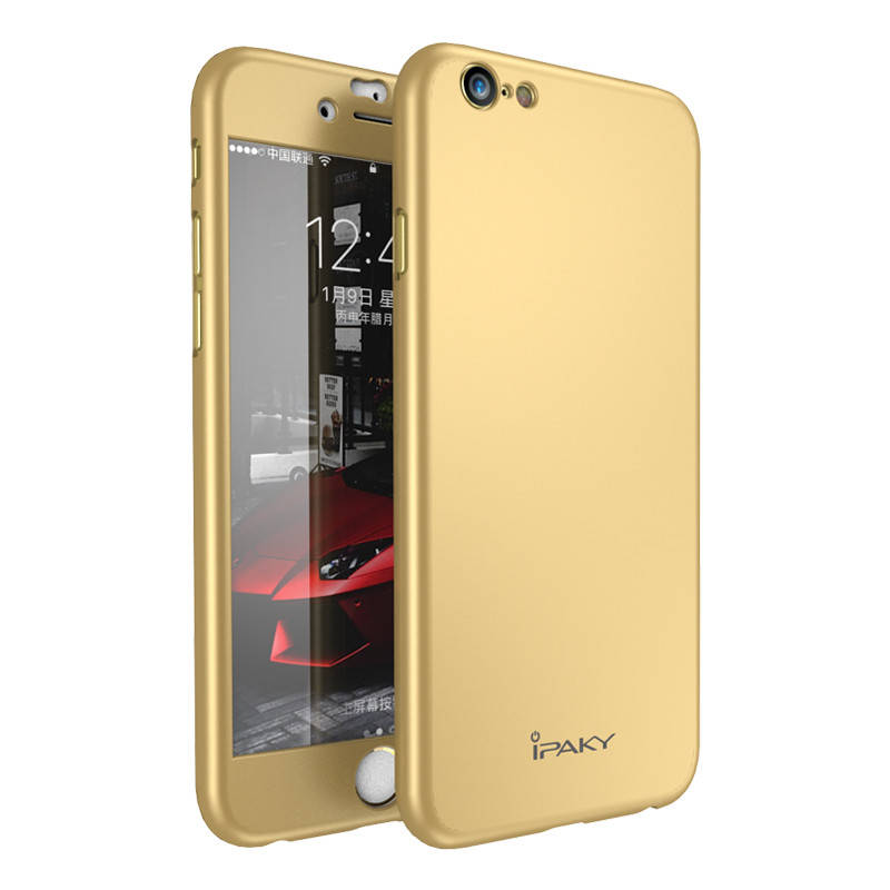 Чехол Ipaky для Iphone 6 Plus / 6s Plus бампер + стекло 100% оригинальный Gold 360, Золотой
Чехол Ipaky для Iphone 6 Plus / 6s Plus бампер + стекло 100% оригинальный Gold 360, Золотой