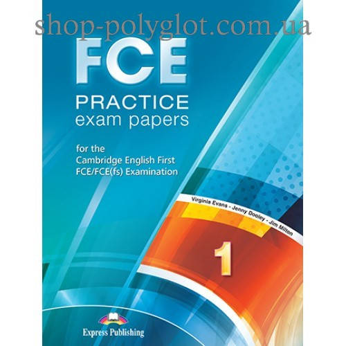 Учебник английского языка FCE Practice Exam Papers 1 (for the updated 2015 exam) Student's Book
Учебник английского языка FCE Practice Exam Papers 1 (for the updated 2015 exam) Student's Book