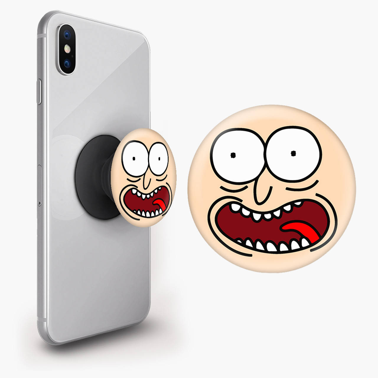 Попсокет (Popsockets) держатель для смартфона Рик Санчез Рик и Морти (Rick Sanchez Rick and Morty) Черный
Попсокет (Popsockets) держатель для смартфона Рик Санчез Рик и Морти (Rick Sanchez Rick and Morty) Черный