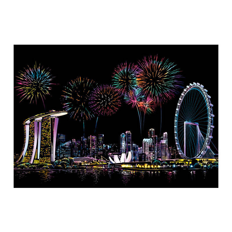 Скретч-картина YUELU P1-A01 Singapore Firework Фейерверк в Сингапуре набор для творчества
Скретч-картина YUELU P1-A01 Singapore Firework Фейерверк в Сингапуре набор для творчества