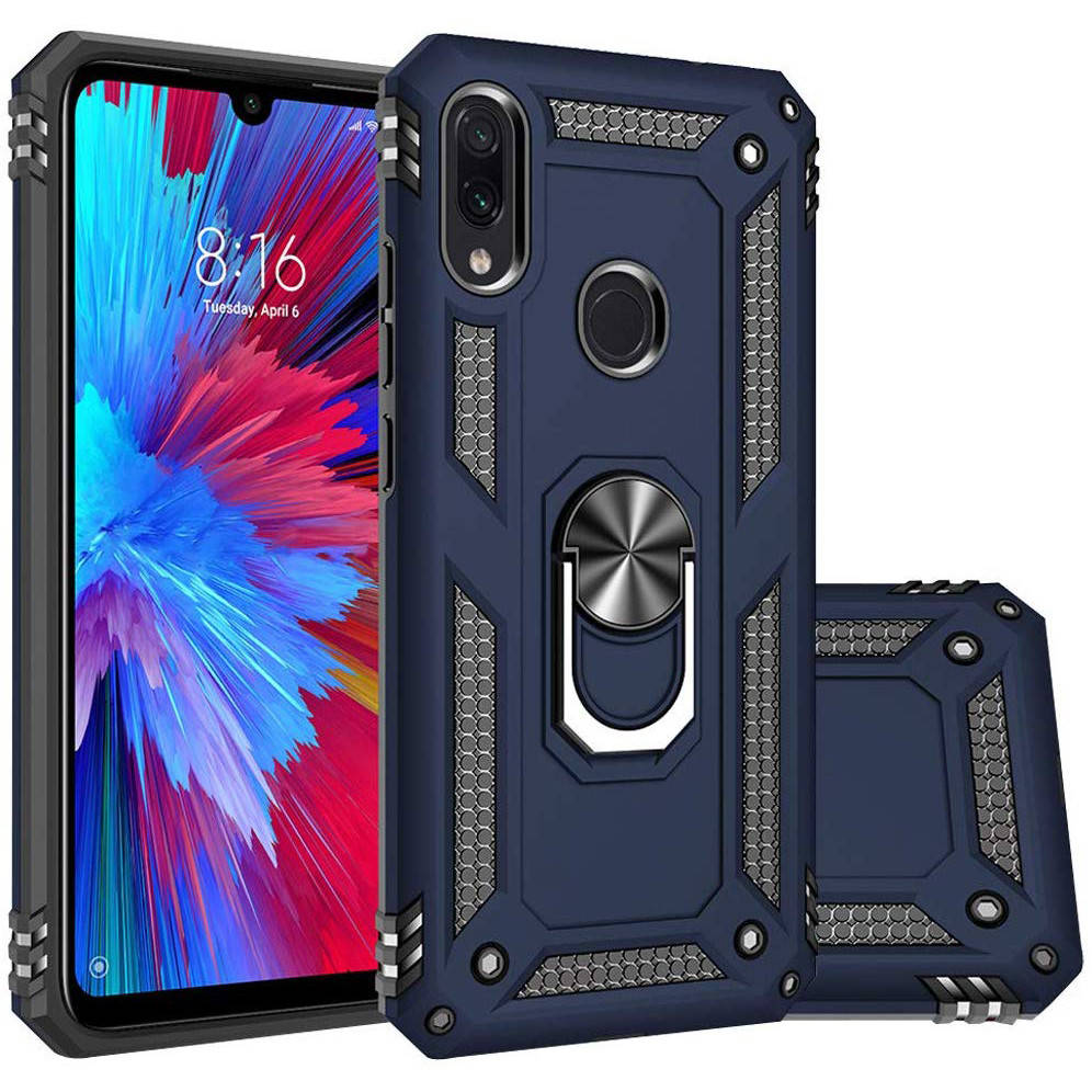 Чехол для Xiaomi Redmi Note 7 противоударный с кольцом подставкой чехол на телефон сяоми редми нот 7 синий MGN
Чехол для Xiaomi Redmi Note 7 противоударный с кольцом подставкой чехол на телефон сяоми редми нот 7 синий MGN