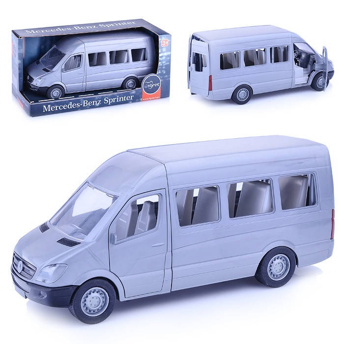 Машина "Mercedes-Benz: Sprinter" серый TIGRES (39658), Светло-серый
Машина "Mercedes-Benz: Sprinter" серый TIGRES (39658), Светло-серый
