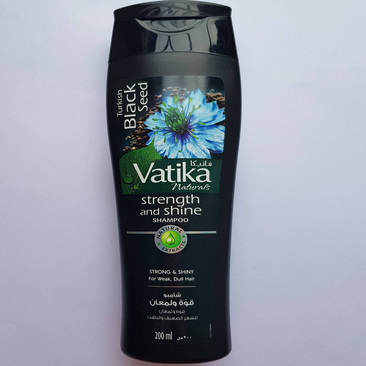 Шампунь с черным тмином против выпадения для восстановления волос Dabur Vatika 200мл
Шампунь с черным тмином против выпадения для восстановления волос Dabur Vatika 200мл