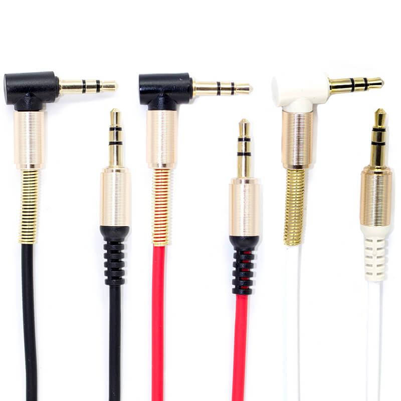 AUX КАБЕЛЬ СПІРАЛЬНИЙ AUX 3.5мм jack кутовий, Синий 
AUX КАБЕЛЬ СПІРАЛЬНИЙ AUX 3.5мм jack кутовий, Синий