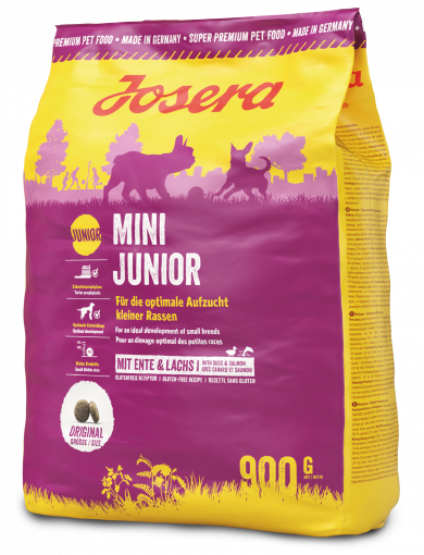 Сухой корм Josera Mini Junior (29/18) для щенков мелких пород возрастом старше 3 недель и взрослых собак 0,9
Сухой корм Josera Mini Junior (29/18) для щенков мелких пород возрастом старше 3 недель и взрослых собак 0,9