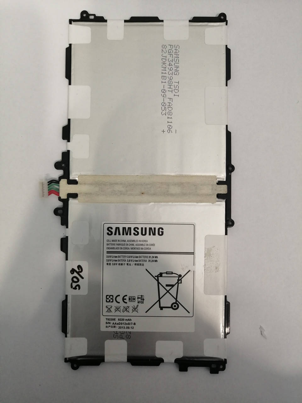 Аккумулятор для планшета Samsung T8220E (P600, P601 Galaxy Note 10.1, P605, T520, T525 Galaxy Tab Pro 10.1 LTE, Белый
Аккумулятор для планшета Samsung T8220E (P600, P601 Galaxy Note 10.1, P605, T520, T525 Galaxy Tab Pro 10.1 LTE, Белый