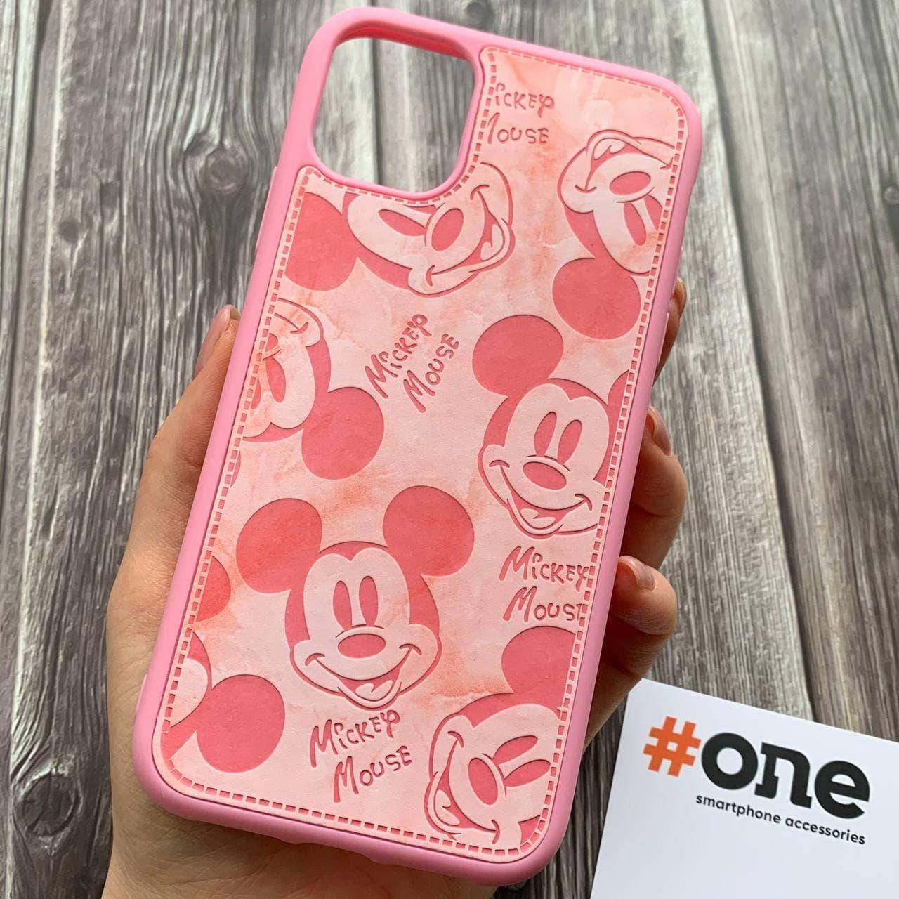 Чехол для Apple iPhone 11 с принтом микки маус накладка под кожу чехол на айфон 11 розовый
Чехол для Apple iPhone 11 с принтом микки маус накладка под кожу чехол на айфон 11 розовый