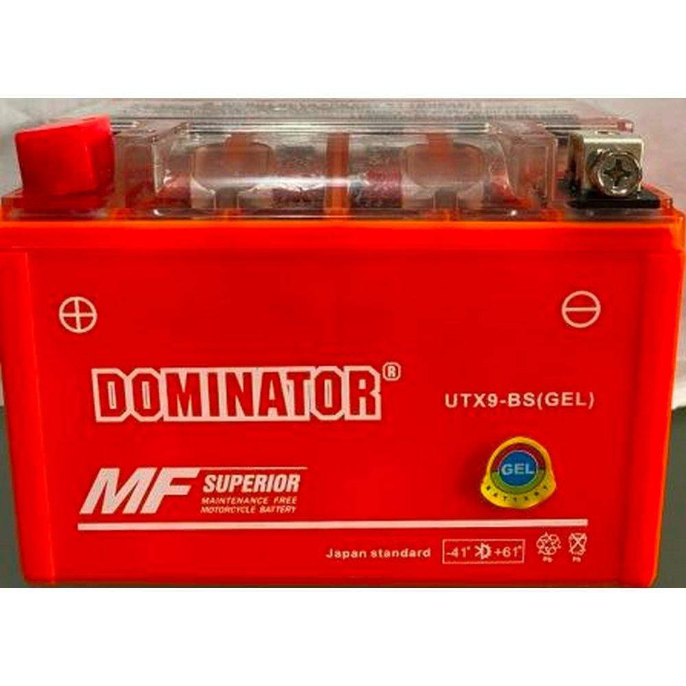 Аккумулятор 12V 9Аh YTX9-BS 150/85/105 мм Dominator (GEL)
Аккумулятор 12V 9Аh YTX9-BS 150/85/105 мм Dominator (GEL)
