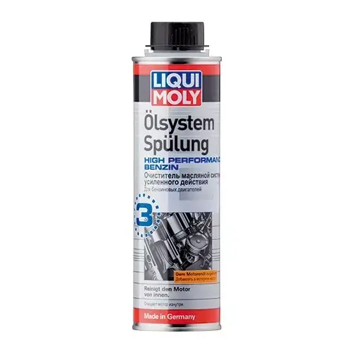 Промывка масляной системы для бензиновых двигателей LIQUI MOLY - High Performance Benzin 0.3л.
Промывка масляной системы для бензиновых двигателей LIQUI MOLY - High Performance Benzin 0.3л.