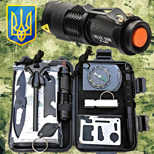 Фонарик фонарікТактичнийЛіхтарик ЛіхтарМощныйФонарьТактическийЛіхтарик PoliceBailongАккумуляторныйСветодиодный, Черный
Фонарик фонарікТактичнийЛіхтарик ЛіхтарМощныйФонарьТактическийЛіхтарик PoliceBailongАккумуляторныйСветодиодный, Черный