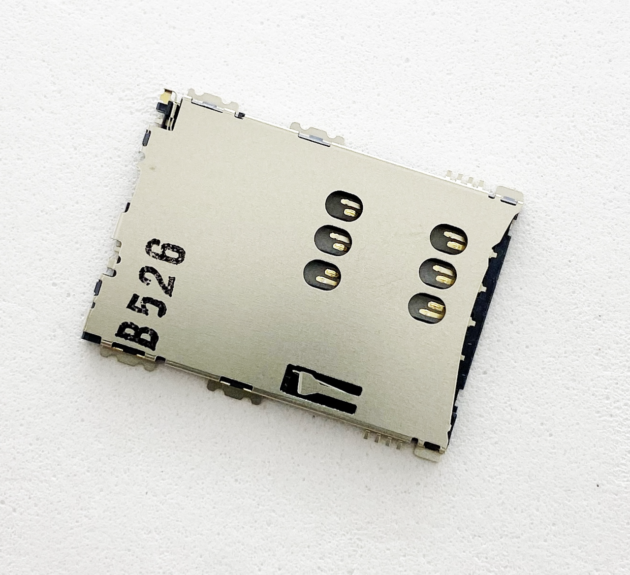 Разьем сим карты (на плате) Samsung P1000 Galaxy Tab, P3100, P3110, P6200, P7100, N8000, i5700, S5620
Разьем сим карты (на плате) Samsung P1000 Galaxy Tab, P3100, P3110, P6200, P7100, N8000, i5700, S5620