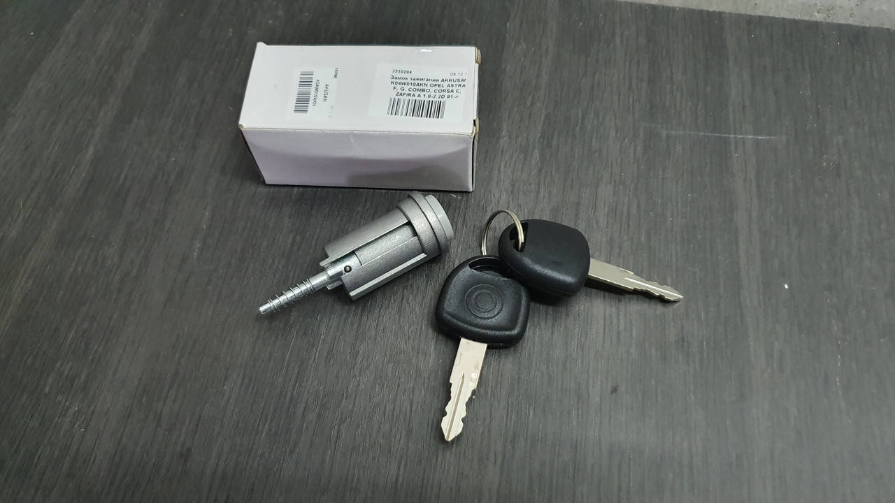 Личинка замка зажигания AKKUSSAN K04W010AKN OPEL ASTRA F, G, COMBO, CORSA C, ZAFIRA A 1.0-2.2D 91->
Личинка замка зажигания AKKUSSAN K04W010AKN OPEL ASTRA F, G, COMBO, CORSA C, ZAFIRA A 1.0-2.2D 91->