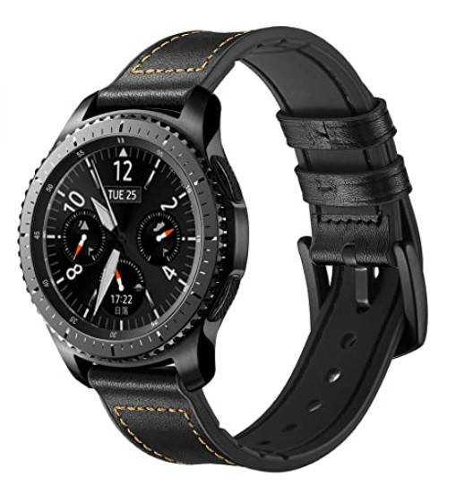 Ремешок BeWatch 22мм Силикон + Кожа для Samsung Galaxy Watch 46mm | 3 45mm | Gear S3 Черный (1230101)
Ремешок BeWatch 22мм Силикон + Кожа для Samsung Galaxy Watch 46mm | 3 45mm | Gear S3 Черный (1230101)