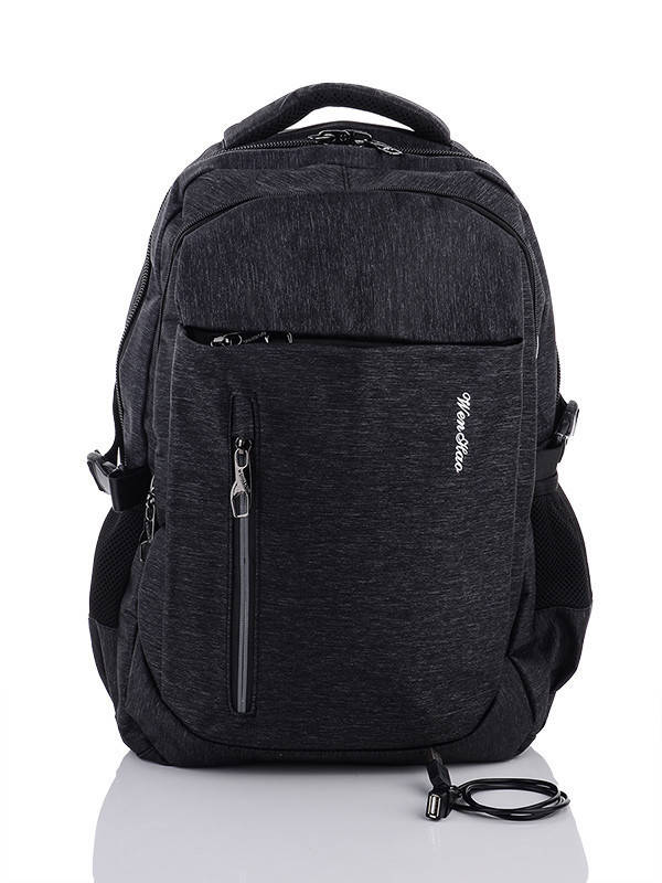 Рюкзак спортивный городской на молнии с карманами + USB шнур 49*31 см Superbag, Черный
Рюкзак спортивный городской на молнии с карманами + USB шнур 49*31 см Superbag, Черный