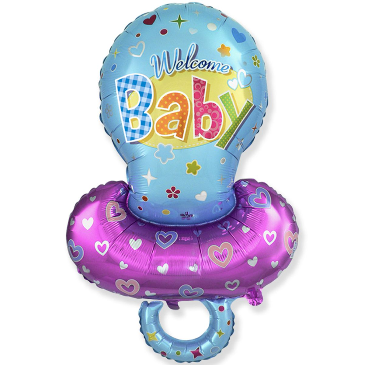 Фольгированный шарик Flexmetal (102х60 см) Соска для мальчика, Разные цвета
Фольгированный шарик Flexmetal (102х60 см) Соска для мальчика, Разные цвета