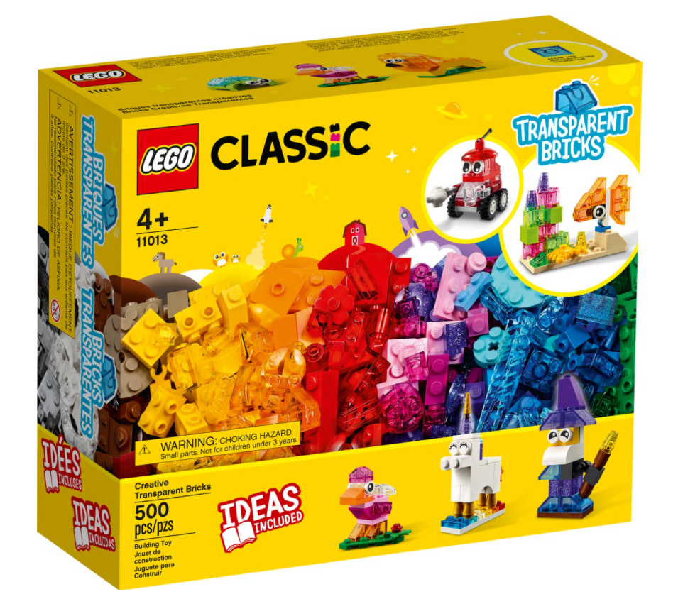 Конструктор LEGO Classic Прозрачные кубики для творчества 11013 | Набор лего классик оригинал на 500 деталей
Конструктор LEGO Classic Прозрачные кубики для творчества 11013 | Набор лего классик оригинал на 500 деталей