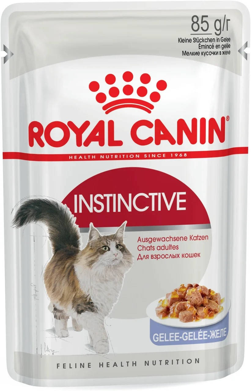 Royal Canin Instinctive Jelly (Роял Канин Инстинктив желе) влажный корм для взрослых кошек от 12 месяцев
Royal Canin Instinctive Jelly (Роял Канин Инстинктив желе) влажный корм для взрослых кошек от 12 месяцев