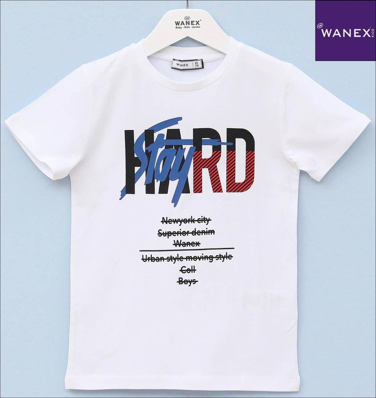 Футболка для мальчика WANEX 15666 Белый
Футболка для мальчика WANEX 15666 Белый