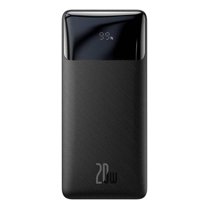 УМБ зарядное Power Bank BASEUS PPDML-N01 Bipow с дисплеем 20000 мАч, PD/QC, 20W, 3A, черное
УМБ зарядное Power Bank BASEUS PPDML-N01 Bipow с дисплеем 20000 мАч, PD/QC, 20W, 3A, черное