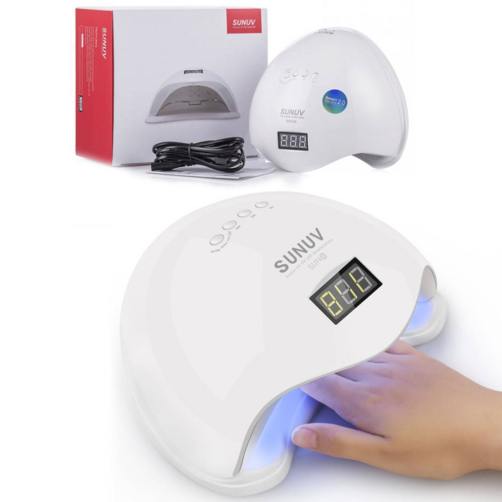 Led лампа для маникюра SUNUV SUN5 SE 36W Оригинал / Лампа для сушки ногтей / Лампа для гель лака, Белый
Led лампа для маникюра SUNUV SUN5 SE 36W Оригинал / Лампа для сушки ногтей / Лампа для гель лака, Белый