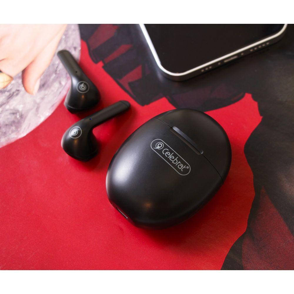 Беспроводные Bluetooth наушники с микрофоном Celebrat TWS-W3 Черные блютуз наушники, Черный
Беспроводные Bluetooth наушники с микрофоном Celebrat TWS-W3 Черные блютуз наушники, Черный