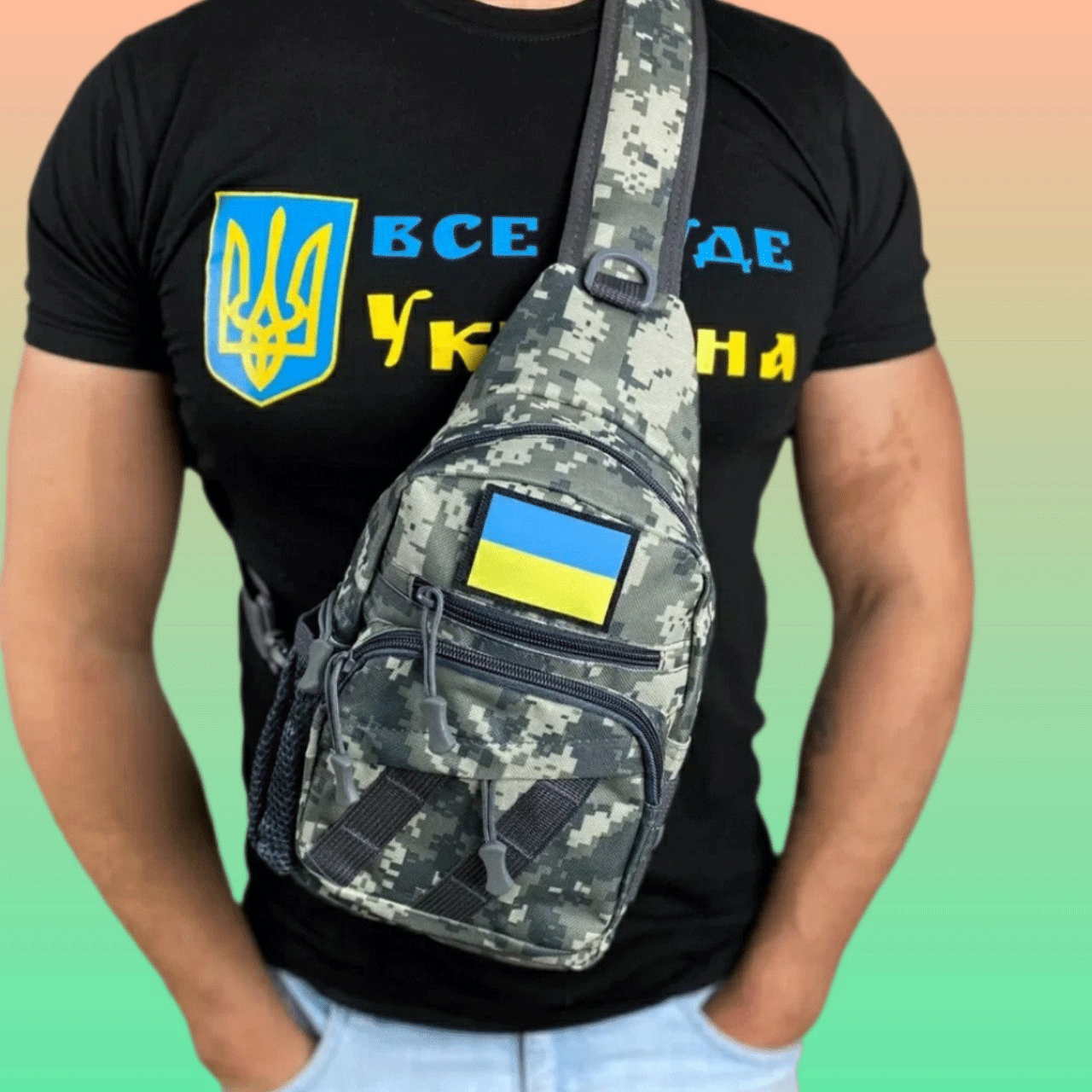 Тактическая сумка военная пиксель,тактическая сумка через плечо, сумка рюкзак тактическая хаки, Черный
Тактическая сумка военная пиксель,тактическая сумка через плечо, сумка рюкзак тактическая хаки, Черный
