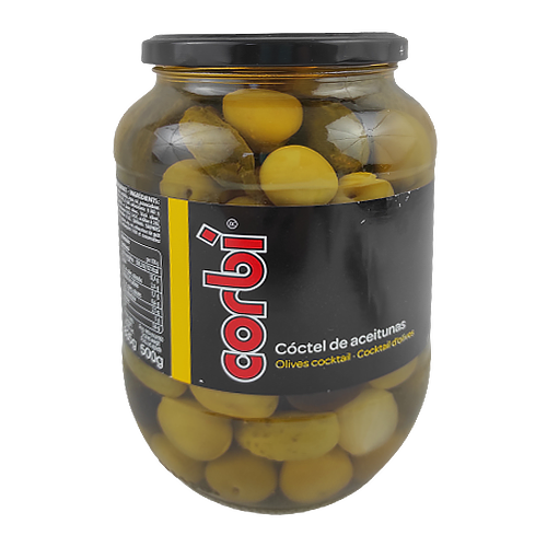 Оливки коктейль Корбі з огірками із кісточкою (жов.) Corbi 825g 6шт/ящ (Код : 00-00003745)
Оливки коктейль Корбі з огірками із кісточкою (жов.) Corbi 825g 6шт/ящ (Код : 00-00003745)