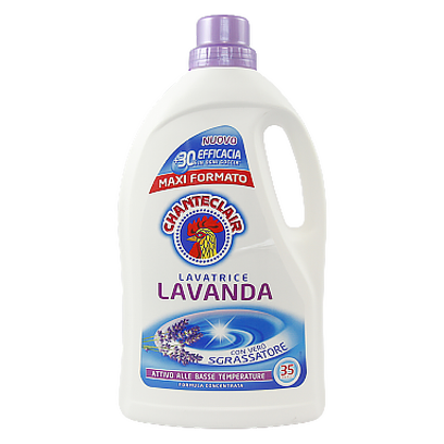 Гель для прання Шантеклер лаванда ChanteClair lavatrice lavanda 35p 1,75L 8шт/ящ (Код : 00-00010609)
Гель для прання Шантеклер лаванда ChanteClair lavatrice lavanda 35p 1,75L 8шт/ящ (Код : 00-00010609)