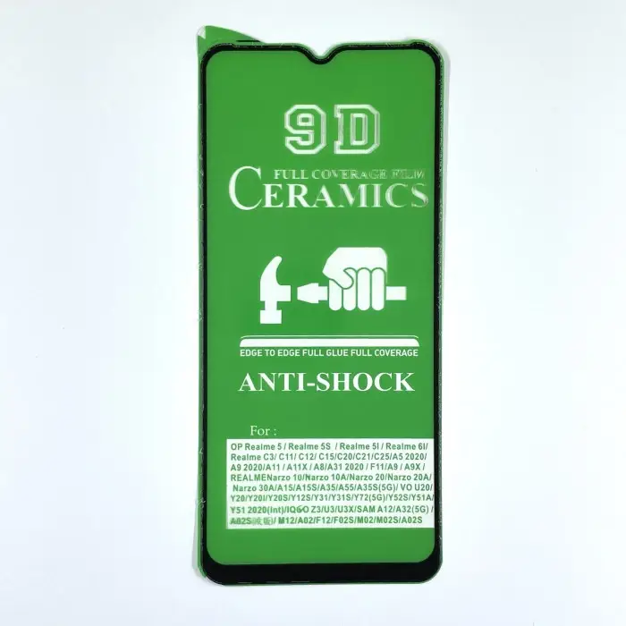 Стекло защитное CERAMiCS 9D для Realme C3 / C11 / 6i / 5i / 5 / C11 2021 / C21Y / C25Y- черный
Стекло защитное CERAMiCS 9D для Realme C3 / C11 / 6i / 5i / 5 / C11 2021 / C21Y / C25Y- черный