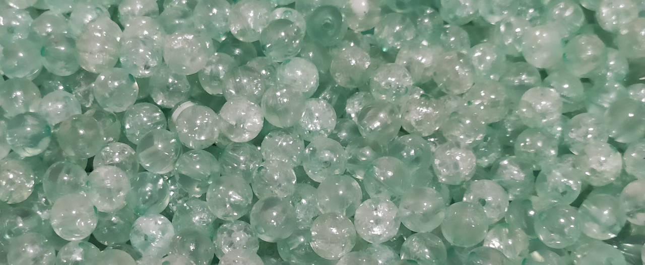 Бусины битое стекло , 8 мм , цвет мята , набор 25 шт 
Бусины битое стекло , 8 мм , цвет мята , набор 25 шт