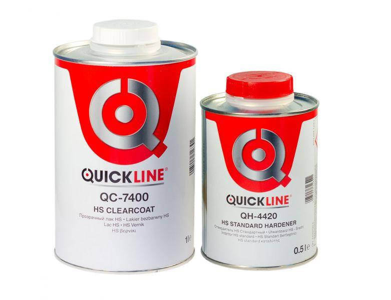 QC-7400 Прозорий лак HS з високим сухим залишком 1л+затв. QH-4420 0,5 л QUICKLINE, Бесцветный
QC-7400 Прозорий лак HS з високим сухим залишком 1л+затв. QH-4420 0,5 л QUICKLINE, Бесцветный