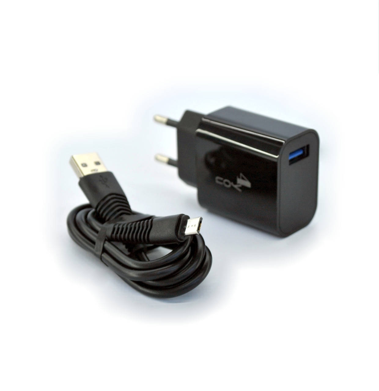 Зарядное устройство USB 4you A12 (1.2A, 1 USB, Led подсветка) black + кабель Micro USB, Черный
Зарядное устройство USB 4you A12 (1.2A, 1 USB, Led подсветка) black + кабель Micro USB, Черный