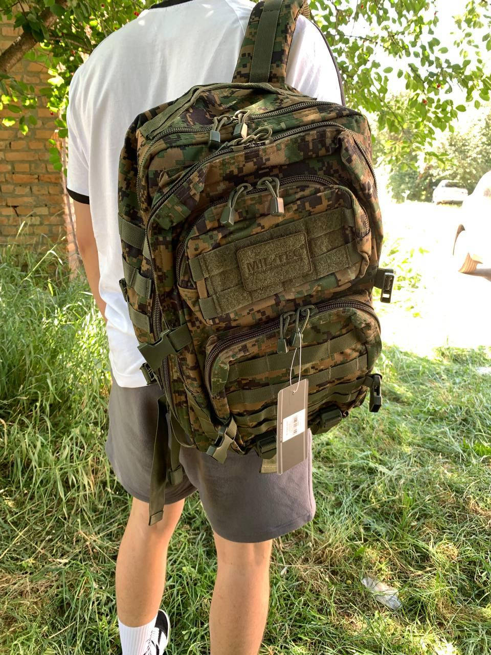 Военный рюкзак 40 л, военные рюкзаки, армейский рюкзак с системой Molle, цвет пиксель, Камуфляж пиксель
Военный рюкзак 40 л, военные рюкзаки, армейский рюкзак с системой Molle, цвет пиксель, Камуфляж пиксель