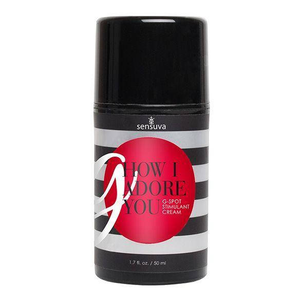 Гель для стимуляции точки G Sensuva - G, How I Adore You G-Spot (50 мл) с экстрактом гуараны
Гель для стимуляции точки G Sensuva - G, How I Adore You G-Spot (50 мл) с экстрактом гуараны