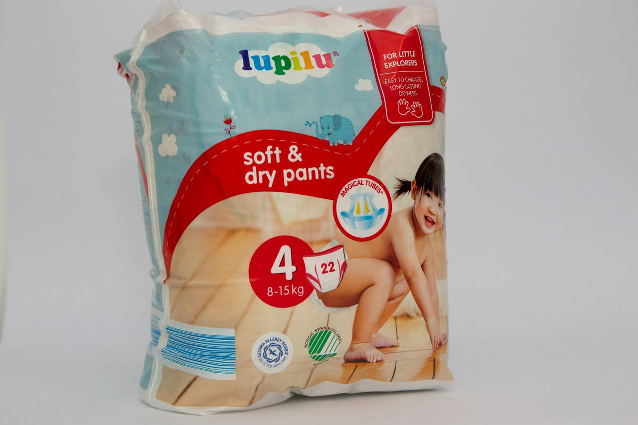 Підгузки-трусики Lupilu Soft & dry Розмір 4, 8-15 кг, 22 шт