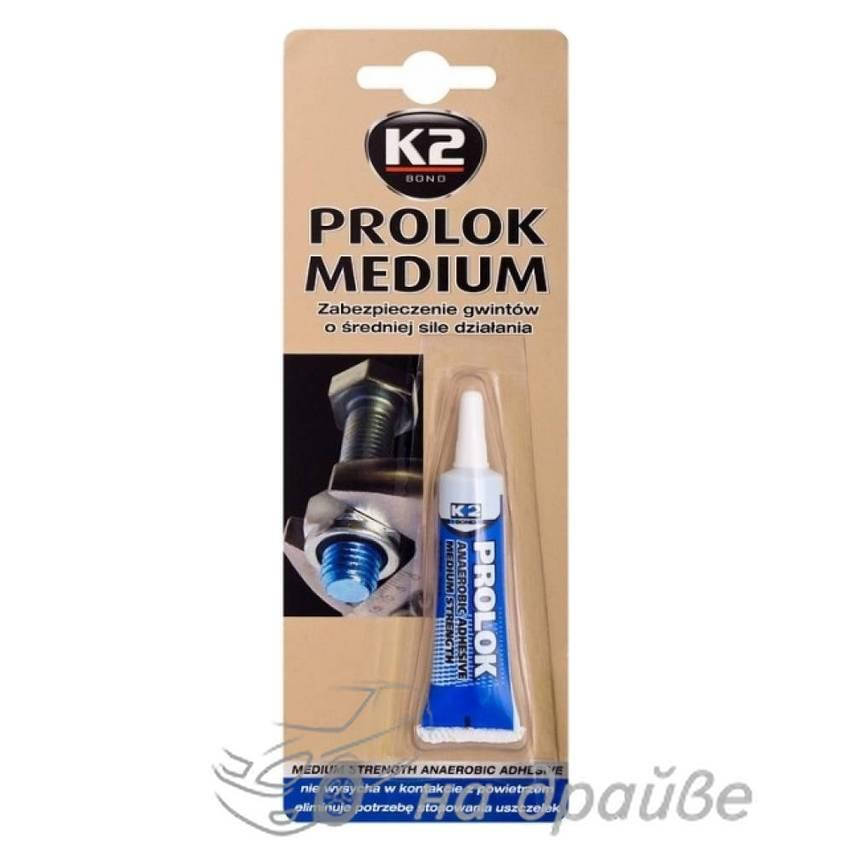 Фиксатор резьбы синий Prolok Medium средней фиксации 6мл B150 K2 
Фиксатор резьбы синий Prolok Medium средней фиксации 6мл B150 K2