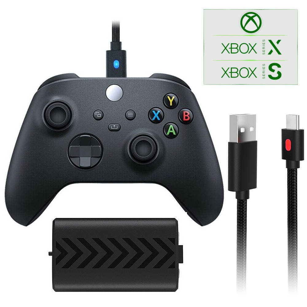 Аккумуляторная батарея 1200 mAh зарядный кабель DOBE USB-C для геймпада Xbox Series X/S Wireless Controller
Аккумуляторная батарея 1200 mAh зарядный кабель DOBE USB-C для геймпада Xbox Series X/S Wireless Controller