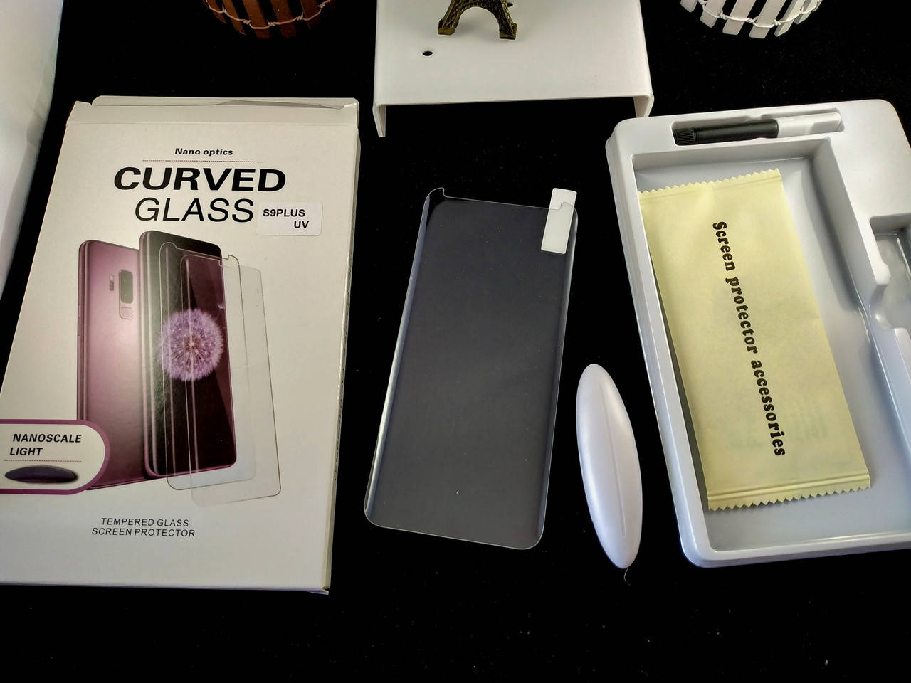 5D full glue защитное стекло для Samsung Galaxy S9 Plus G965F с ультрафиолетовым клеем (полная проклейка), Черный
5D full glue защитное стекло для Samsung Galaxy S9 Plus G965F с ультрафиолетовым клеем (полная проклейка), Черный